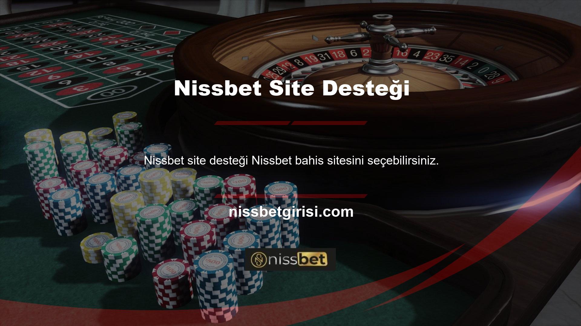 Nissbet destek hattı canlı desteği, canlı bir destek olmadığını söylersek abartılı değildir